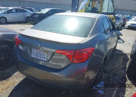2017 Toyota Corolla Se from USA, damaged, VIN 2T1BURHE5HC841184